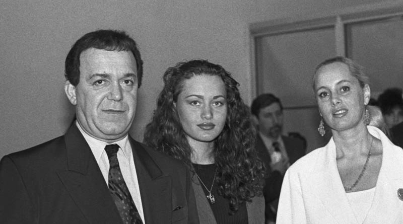 Народный артист СССР Иосиф Давыдович Кобзон с супругой и дочерью