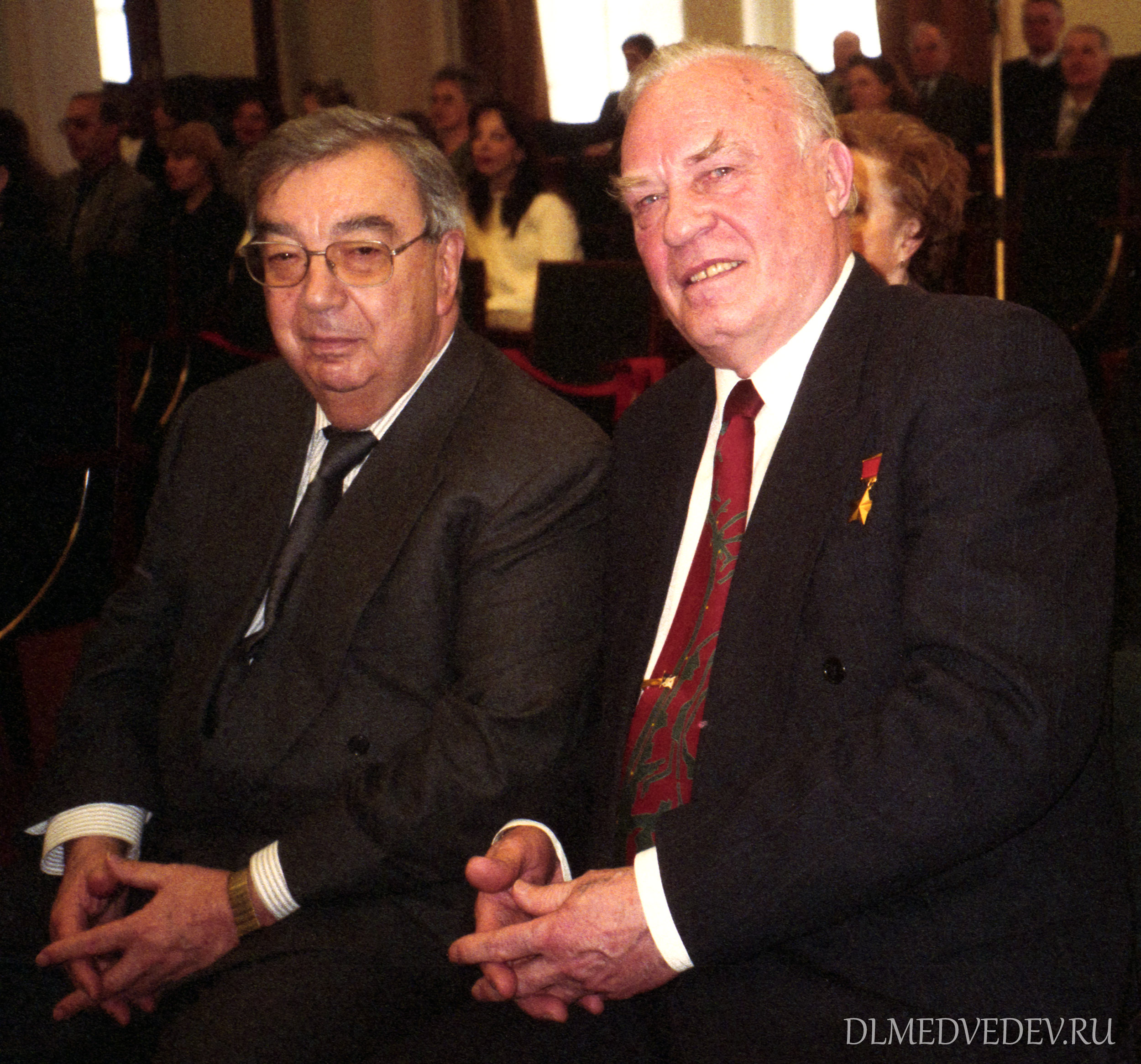 Портрет Евгения Максимовича Примакова и Владимир Николаевич Чернавин, фото Льва Медведева